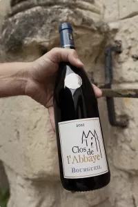 bouteille clos de l'abbaye